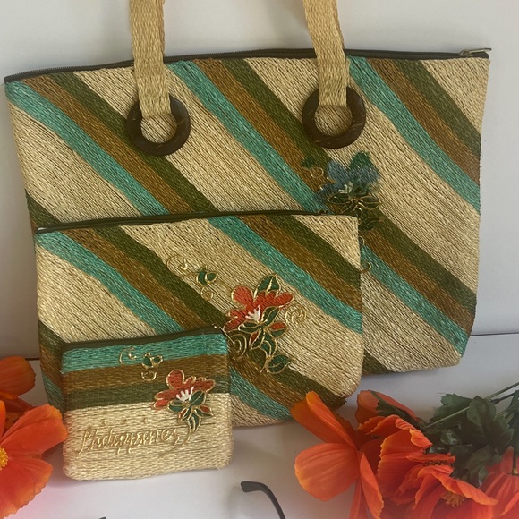 Staw Set of 3 bags - Picture 4 of 15